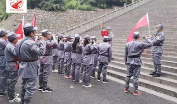 【20200628期】河南省检测研究院第一和第六党支部到愚公移山基地开展主题党日活动