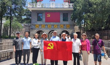 【20230615期】某党支部赴林州红旗渠，新乡郭亮村红色教育基地开展主题教育培训活动